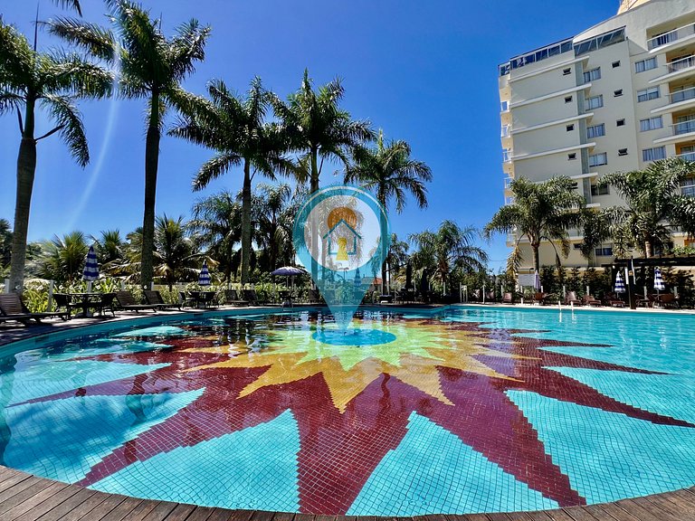 N4701 O Mar a seus pés Férias Praia e Beto Carrero